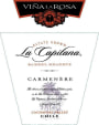 Vina La Rosa La Capitana Barrel Reserve Carmenere 2012 Front Label