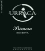 Urraca Primera Reserva 2008 Front Label