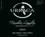 Urraca Familia Langley Reserva 2005 Front Label