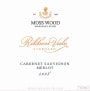 Moss Wood Cabernet Sauvignon Merlot 2008 Front Label
