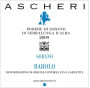 Ascheri Barolo Sorano 2009 Front Label