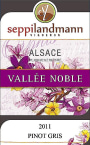 Seppi Landmann Alsace Vallee Noble Pinot Gris 2011 Front Label