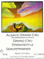 Seppi Landmann Zinnkoepfle Grand Cru Gewurztraminer 2004 Front Label