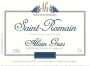 Alain Gras Saint-Romain Rouge 2011 Front Label