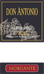 Morgante Don Antonio Nero d'Avola 2009 Front Label