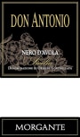 Morgante Don Antonio Nero d'Avola 2013 Front Label