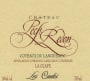 Domaine Pech Redon Coteaux du Languedoc les Cades 2014 Front Label