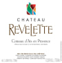 Chateau Revelette Coteaux d'Aix en Provence Rouge 2012 Front Label