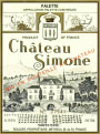 Chateau Simone Palette Blanc 2007 Front Label
