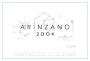 Arinzano Gran Vino 2004 Front Label