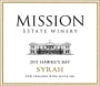 Mission Estate Hawke's Bay Syrah 2011 Front Label