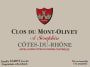 Clos du Mont Olivet Cotes du Rhone A Seraphin Rouge 2014 Front Label