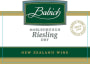 Babich Marlborugh Riesling 2015 Front Label