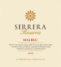 Serrera Reserva Malbec 2010 Front Label