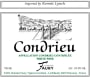 Lionel Faury Condrieu 2011 Front Label