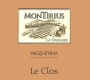 Montirius Le Clos 2013 Front Label