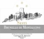 Sesti Brunello di Montalcino 2009 Front Label
