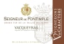 Vigerons de Caractere Vacqueyras Seigneur de Fontimple 2014 Front Label