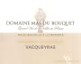 Vigerons de Caractere Vacqueyras Domaine Mas Du Bouquet 2011 Front Label