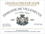 Villeneuve Chateauneuf-du-Pape VieillesVignes Rouge 2009 Front Label