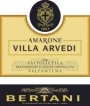 Bertani Villa Arvedi Amarone 2012 Front Label