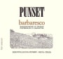 Punset Barbaresco 2010 Front Label