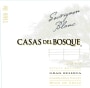 Casas del Bosque Gran Reserva Sauvignon Blanc 2010 Front Label
