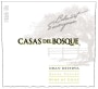 Casas del Bosque Gran Reserva Cabernet Sauvignon 2010 Front Label