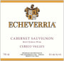 Echeverria Cabernet Sauvignon 2014 Front Label