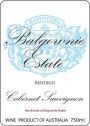 Balgownie Bendigo Cabernet Sauvignon 2014 Front Label