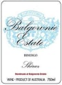 Balgownie Bendigo Shiraz 2013 Front Label