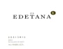 Bodegas Edetaria Via Edetana Blanco 2013 Front Label