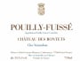 Chateau des Rontets Pouilly-Fuisse Clos Varambon 2012 Front Label