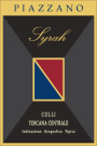 Piazzano Colli della Toscana Centrale Syrah 2010 Front Label