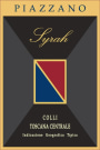 Piazzano Colli della Toscana Centrale Syrah 2011 Front Label