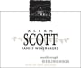 Allan Scott Marlborough Riesling 2006 Front Label