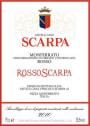 Scarpa Monferrato Rosso 2010 Front Label