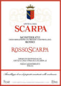 Scarpa Monferrato Rosso 2011 Front Label