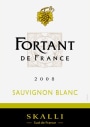 Fortant Sauvignon Blanc 2008 Front Label