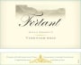 Fortant Hills Reserve Viognier 2012 Front Label