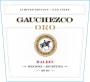 Gauchezco Oro Malbec 2010 Front Label