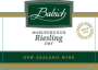 Babich Marlborugh Riesling 2012 Front Label