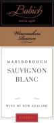 Babich Winemakers Reserve Sauvignon Blanc 2015 Front Label