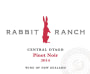 Rabbit Ranch Pinot Noir 2014 Front Label