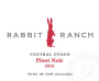 Rabbit Ranch Pinot Noir 2015 Front Label