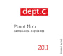 Dept. C Pinot Noir 2011 Front Label