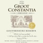 Groot Constantia Gouverneurs Reserve Red 2010 Front Label