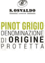 San Osvaldo Pinot Grigio 2015 Front Label