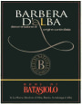 Beni di Batasiolo Barbera d'Alba 2010 Front Label