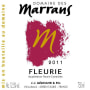 Domaine des Marrans Fleurie 2011 Front Label